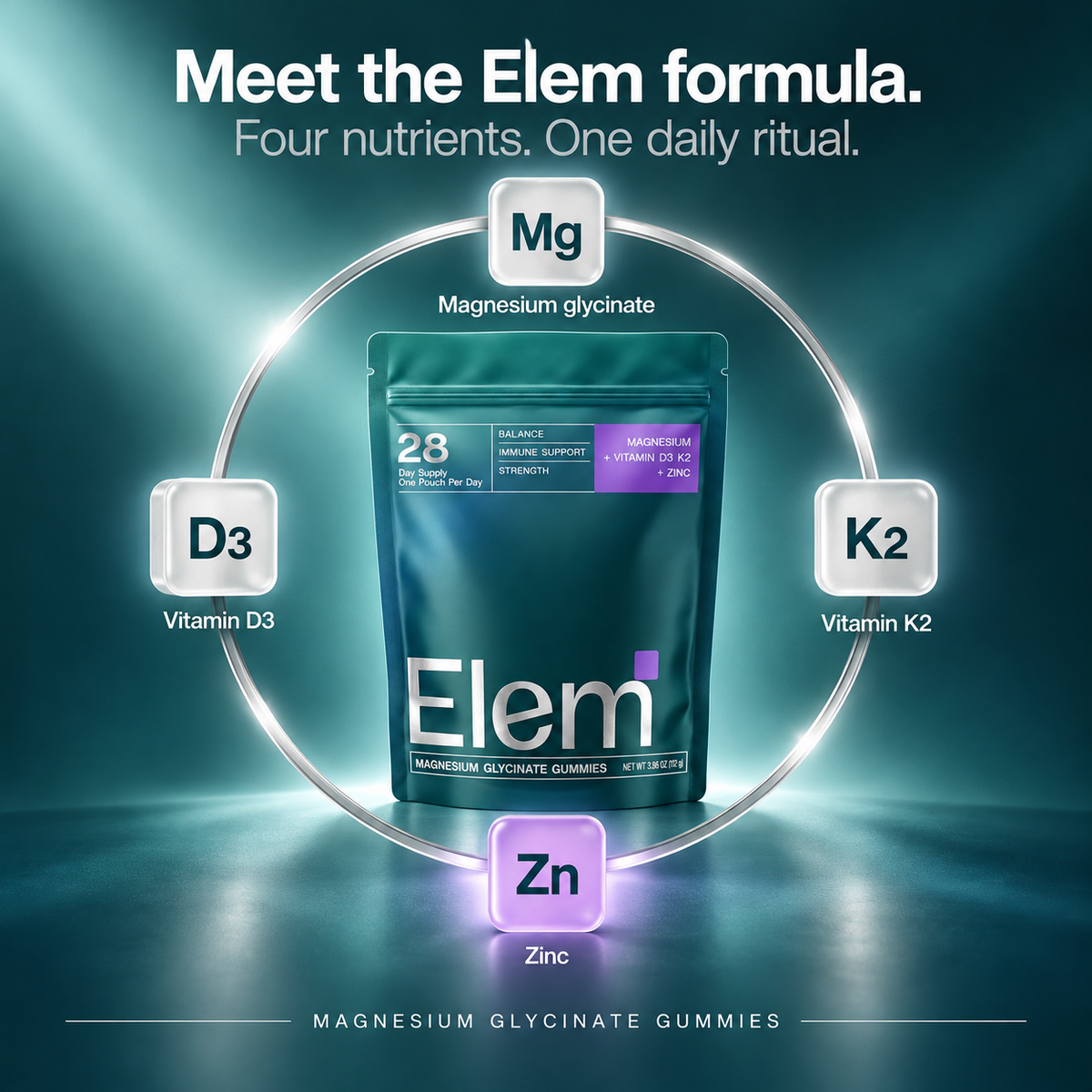 Elem™ Magnesium Bisglycinate Gummies
